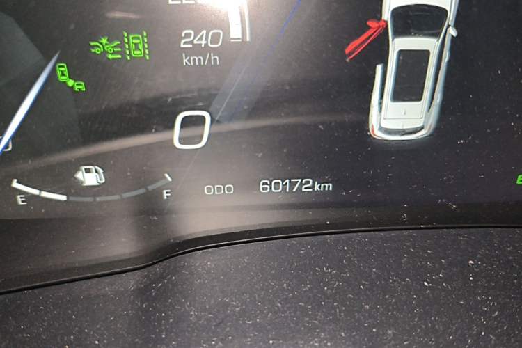 Used Wey VV6 2019 2.0T Two-Wheel-Drive Ultra-Luxury Version China VI Standard Odometer Close Up