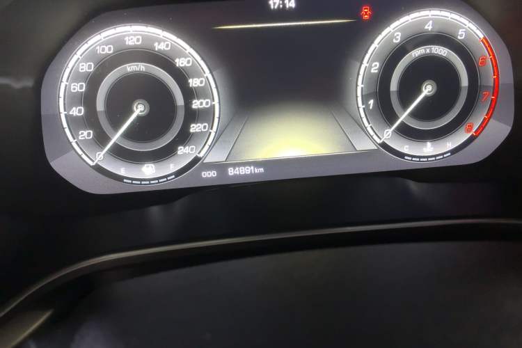 Used Wey VV6 2019 2.0T Two-Wheel-Drive Ultra-Luxury Version China VI Standard Odometer Close Up