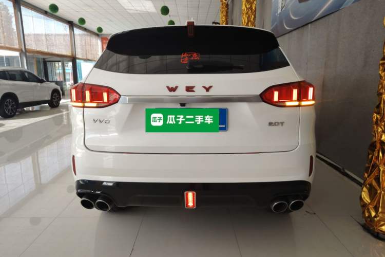 Used Wey VV6 2019 2.0T Two-Wheel-Drive Ultra-Luxury Version China VI Standard Rear