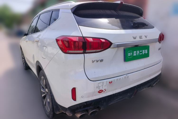 Used Wey VV6 2019 2.0T Two-Wheel-Drive Flagship Version China VI Standard Rear Left 45 Deg