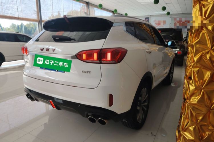 Used Wey VV6 2019 2.0T Two-Wheel-Drive Ultra-Luxury Version China VI Standard Rear Right 45 Deg