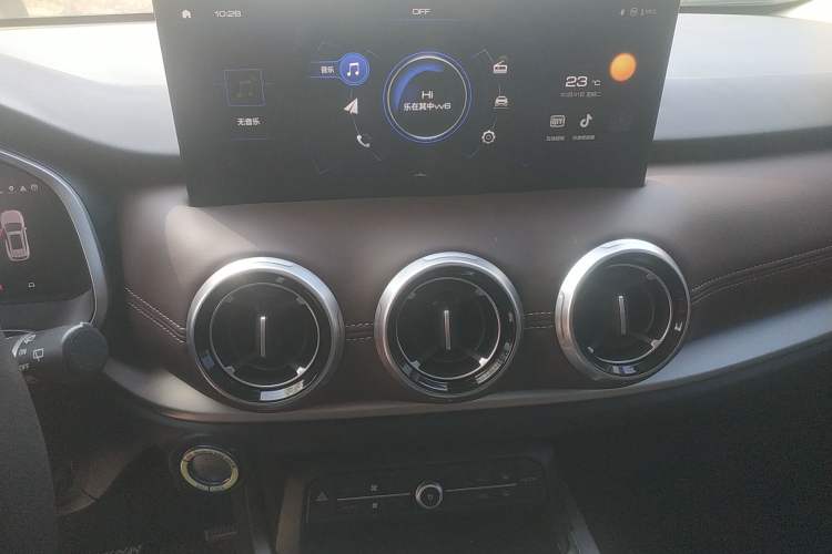 Used Wey VV6 2020 2.0T Four-Wheel Drive Zhiyu+ Audio And AC Panel