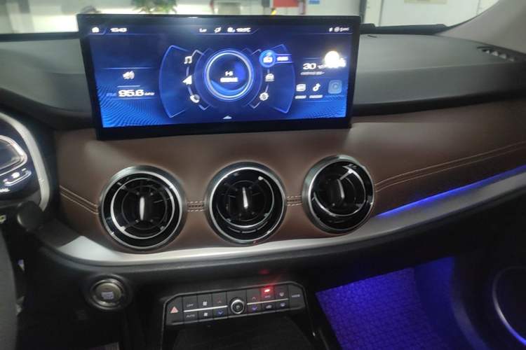 Used Wey VV6 2020 2.0T Two-Wheel Drive Smart Protection+ Audio And AC Panel