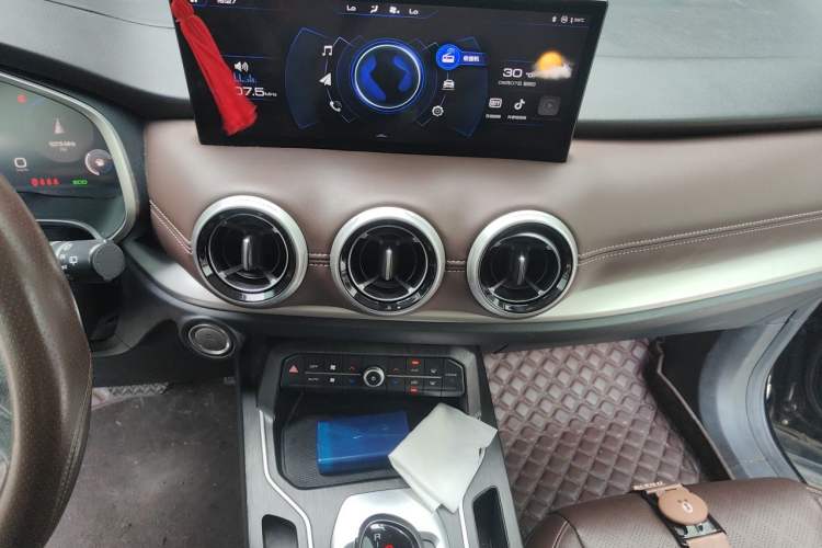 Used Wey VV6 2020 2.0T Two-Wheel Drive Smart Protection+ Audio And AC Panel