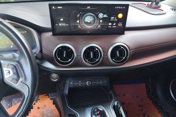 Used Wey VV6 2020 2.0T Two-Wheel Drive Smart Protection+ Audio And AC Panel