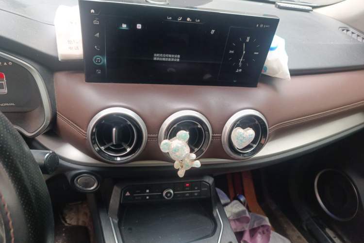 Used Wey VV6 2020 2.0T Two-Wheel Drive Smart Protection+ Audio And AC Panel