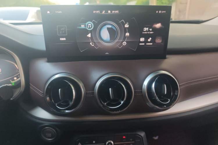 Used Wey VV6 2020 2.0T Two-Wheel Drive Smart Protection+ Audio And AC Panel
