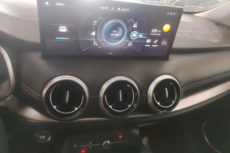 Used Wey VV6 2020 2.0T Two-Wheel Drive Smart Protection+ Audio And AC Panel