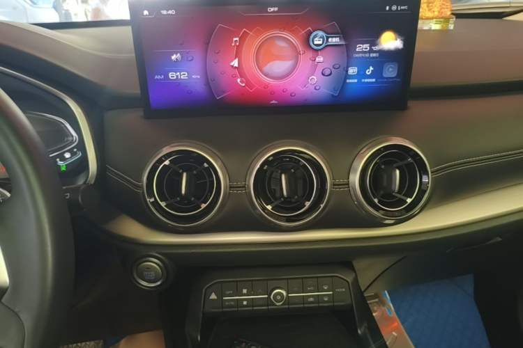 Used Wey VV6 2020 2.0T Two-Wheel Drive Smart Protection+ Audio And AC Panel