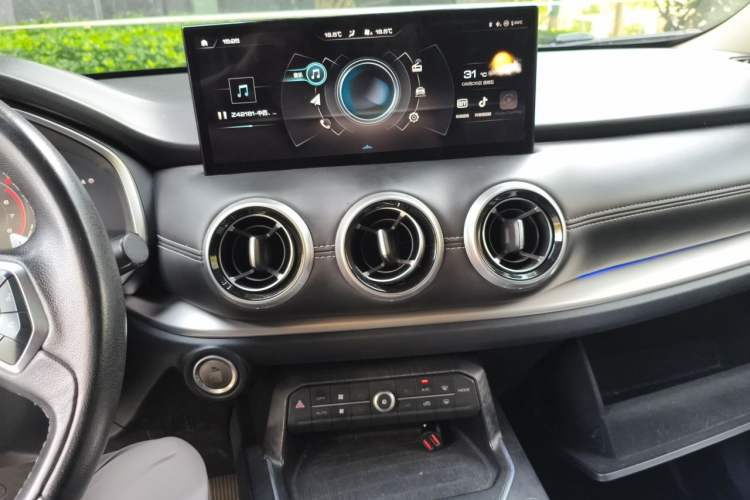 Used Wey VV6 2020 2.0T Two-Wheel Drive Smart Protection+ Audio And AC Panel