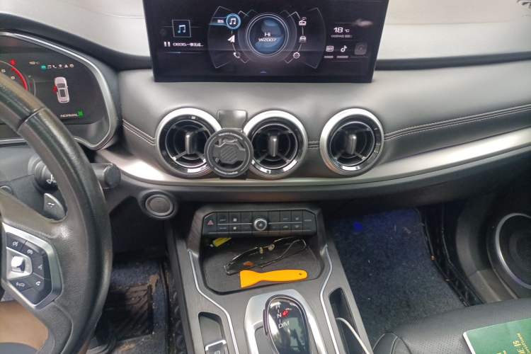 Used Wey VV6 2020 2.0T Two-Wheel Drive Smart Protection+ Audio And AC Panel