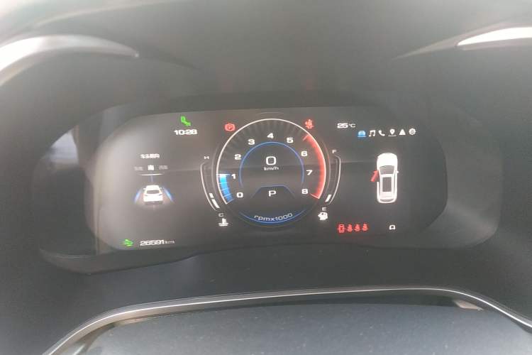 Used Wey VV6 2020 2.0T Four-Wheel Drive Zhiyu+ Instrument Cluster