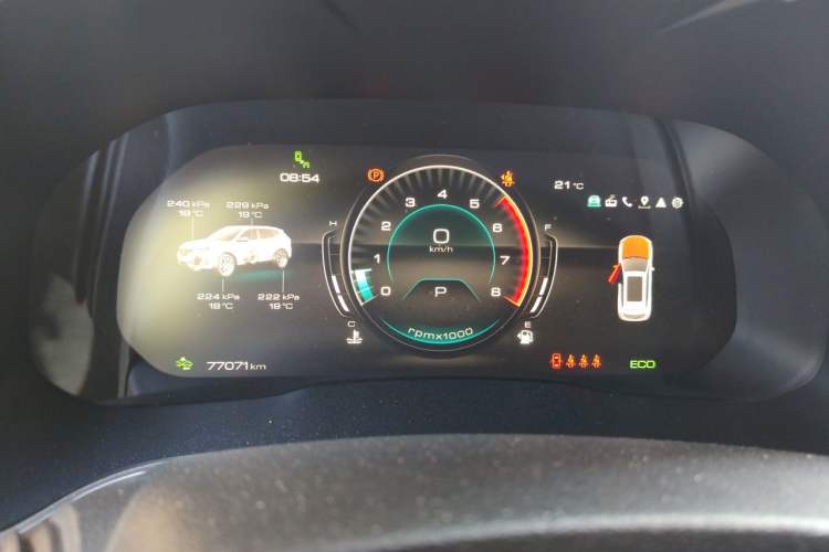 Used Wey VV6 2020 2.0T Two-Wheel Drive Smart Protection+ Instrument Cluster