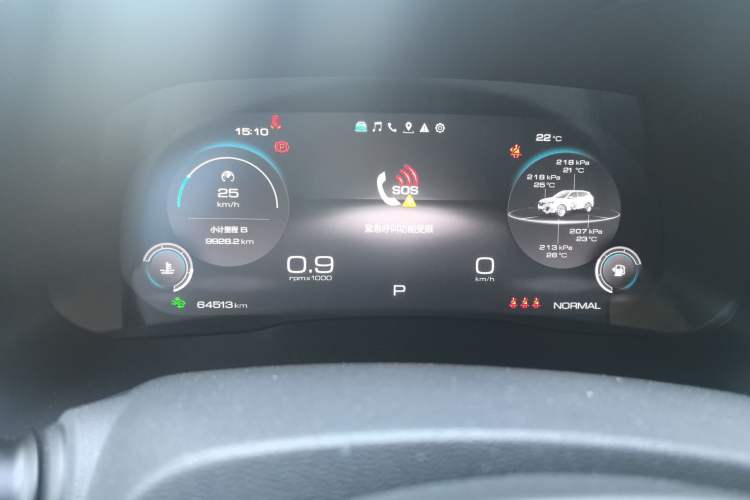 Used Wey VV6 2020 2.0T Two-Wheel Drive Smart Enjoyment+ Instrument Cluster