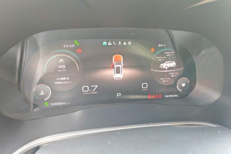 Used Wey VV6 2020 2.0T Two-Wheel Drive Smart Enjoyment+ Instrument Cluster