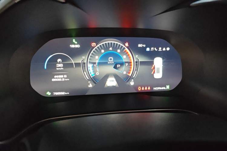 Used Wey VV6 2020 2.0T Two-Wheel Drive Smart Enjoyment+ Instrument Cluster
