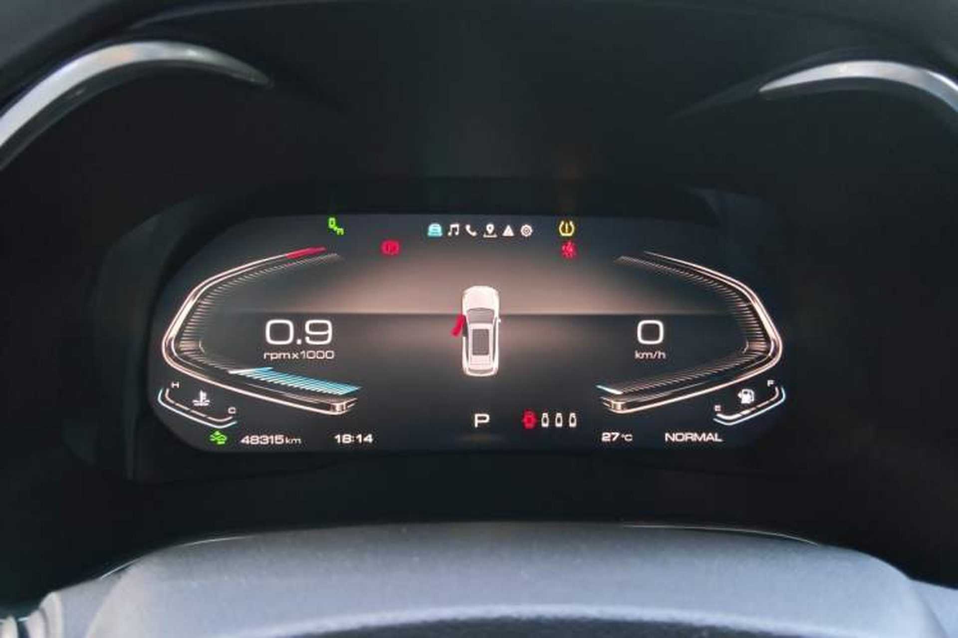 Used Wey VV6 2020 2.0T Two-Wheel Drive Smart Enjoyment+ Instrument Cluster