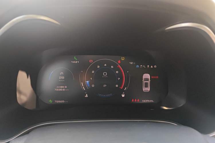 Used Wey VV6 2020 2.0T Two-Wheel Drive Smart Protection+ Instrument Cluster