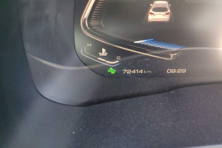 Used Wey VV6 2020 2.0T Two-Wheel Drive Smart Protection+ Odometer Close Up