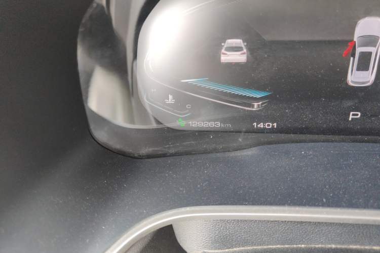 Used Wey VV6 2020 2.0T Two-Wheel Drive Collie SmartDrive+ Odometer Close Up