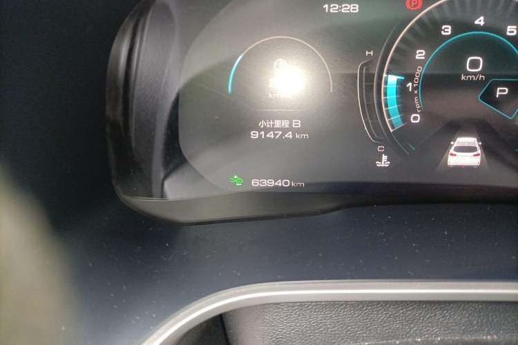 Used Wey VV6 2020 2.0T Two-Wheel Drive Smart Protection+ Odometer Close Up
