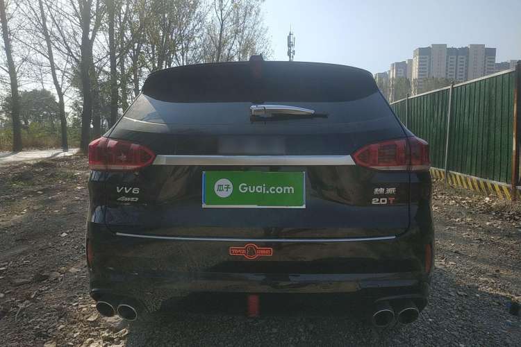 Used Wey VV6 2020 2.0T Four-Wheel Drive Zhiyu+ Rear