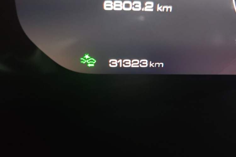 Used Wey VV6 2020 2.0T Four-Wheel Drive Zhiyu+ Odometer Close Up