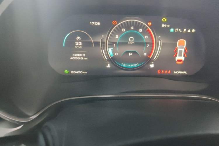 Used Wey VV6 2020 2.0T Two-Wheel Drive Smart Protection+ Odometer Close Up