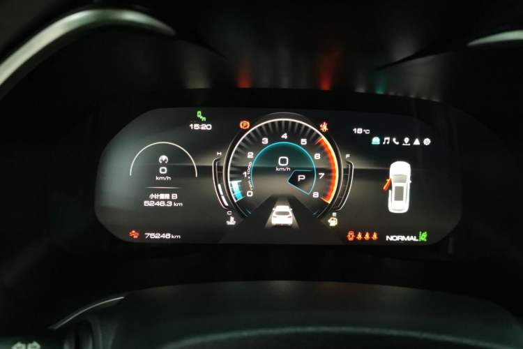 Used Wey VV6 2020 2.0T Two-Wheel Drive Smart Protection+ Odometer Close Up