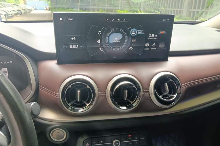 Used Wey VV6 2020 2.0T Two-Wheel Drive Zhiyue+ Audio And AC Panel