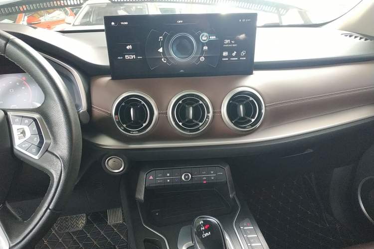 Used Wey VV6 2020 2.0T Four-Wheel Drive Zhiyu+ Audio And AC Panel