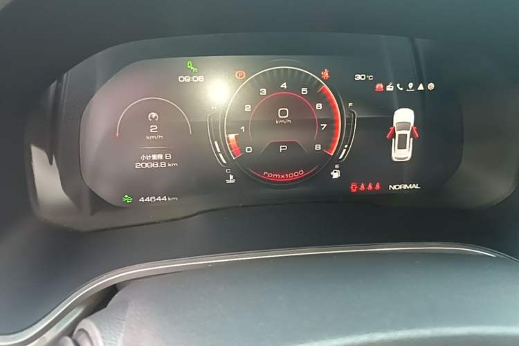 Used Wey VV6 2020 2.0T Two-Wheel Drive Smart Enjoyment+ Instrument Cluster