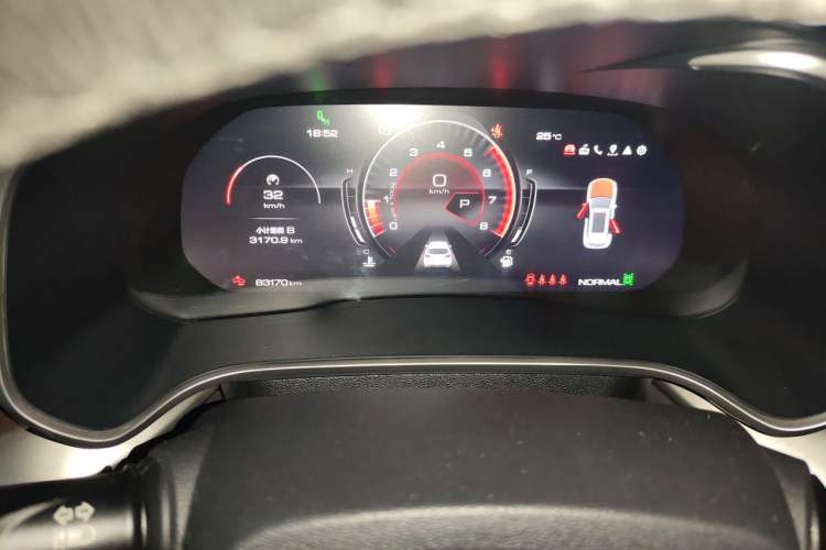 Used Wey VV6 2020 2.0T Two-Wheel Drive Smart Protection+ Instrument Cluster