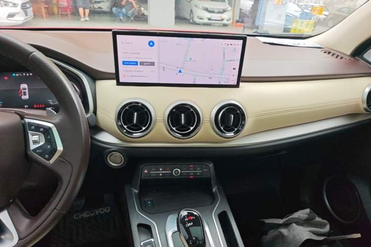 Used Wey VV6 2020 2.0T Two-Wheel Drive Smart Enjoyment+ Audio And AC Panel