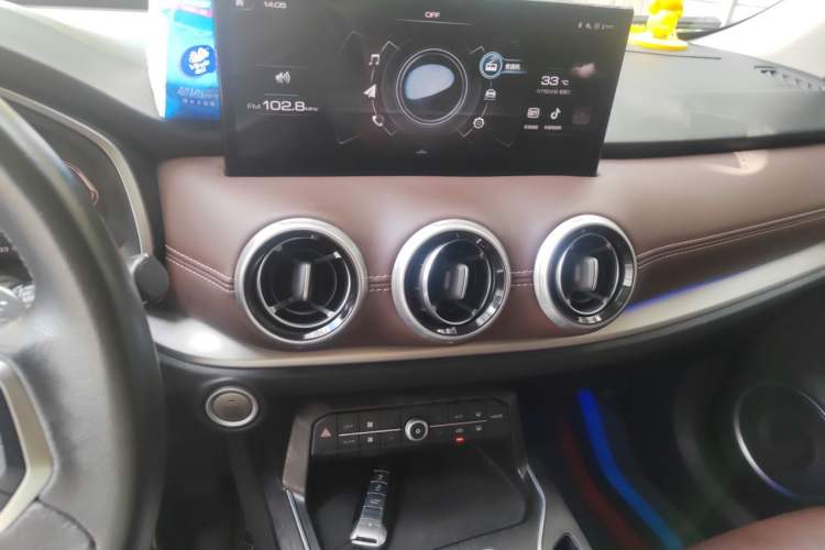 Used Wey VV6 2020 2.0T Two-Wheel Drive Smart Protection+ Audio And AC Panel