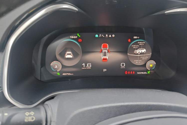 Used Wey VV6 2020 2.0T Two-Wheel Drive Smart Protection+ Instrument Cluster