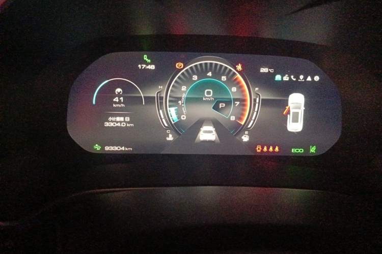Used Wey VV6 2020 2.0T Two-Wheel Drive Smart Enjoyment+ Instrument Cluster