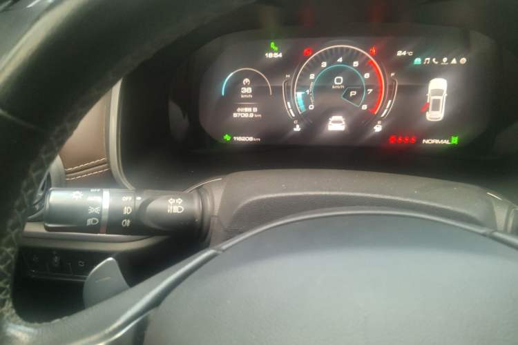 Used Wey VV6 2020 2.0T Two-Wheel Drive Smart Protection+ Odometer Close Up