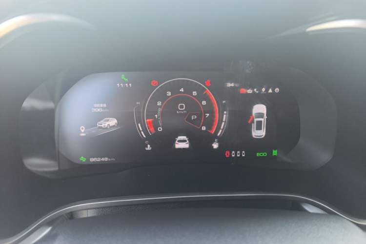 Used Wey VV6 2020 2.0T Two-Wheel Drive Smart Protection+ Instrument Cluster