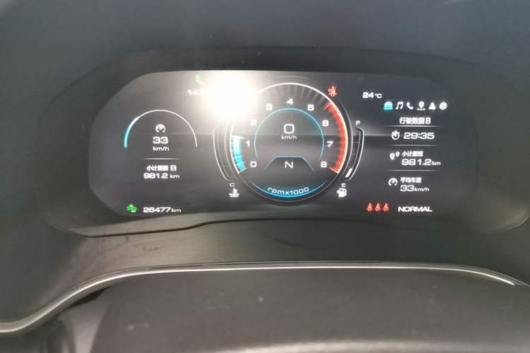 Used Wey VV6 2020 2.0T Two-Wheel Drive Smart Protection+ Instrument Cluster