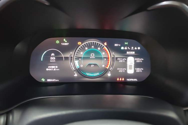Used Wey VV6 2020 2.0T Two-Wheel Drive Smart Enjoyment+ Instrument Cluster
