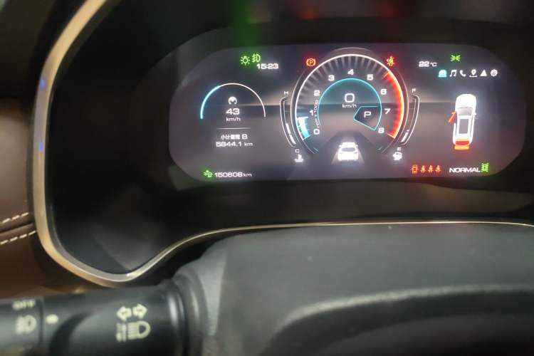 Used Wey VV6 2020 2.0T Two-Wheel Drive Smart Enjoyment+ Odometer Close Up