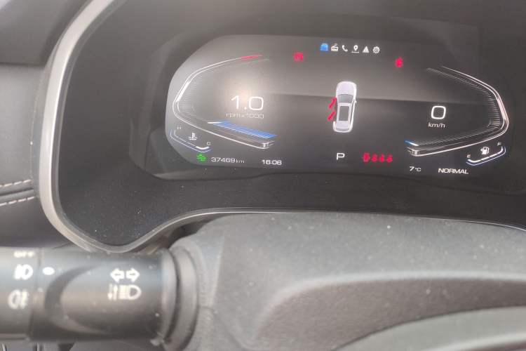 Used Wey VV6 2020 2.0T Two-Wheel Drive Smart Protection+ Odometer Close Up