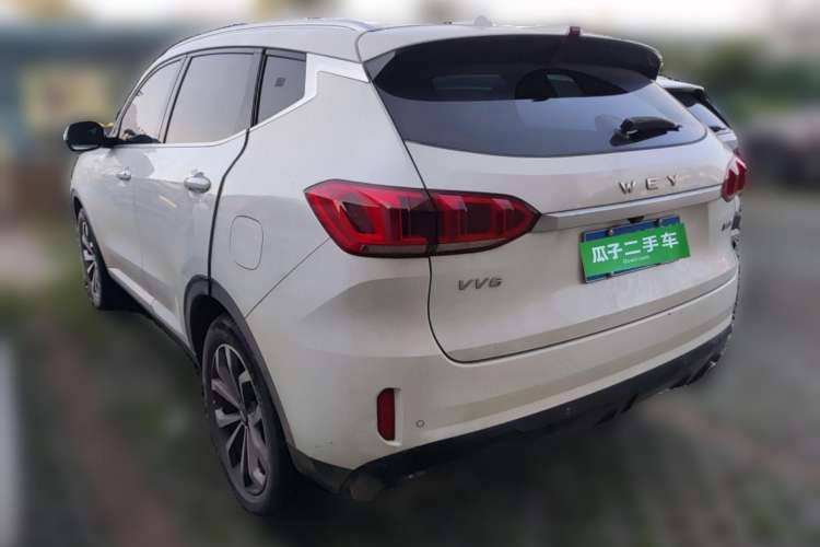 Used Wey VV6 2020 2.0T Two-Wheel Drive Smart Enjoyment+ Rear Left 45 Deg