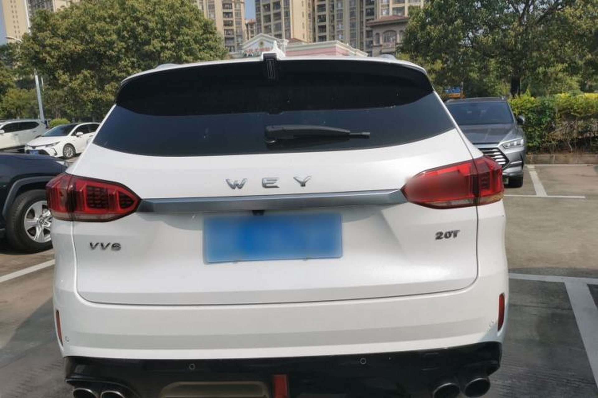 Used Wey VV6 2020 2.0T Two-Wheel Drive Smart Enjoyment+ Rear