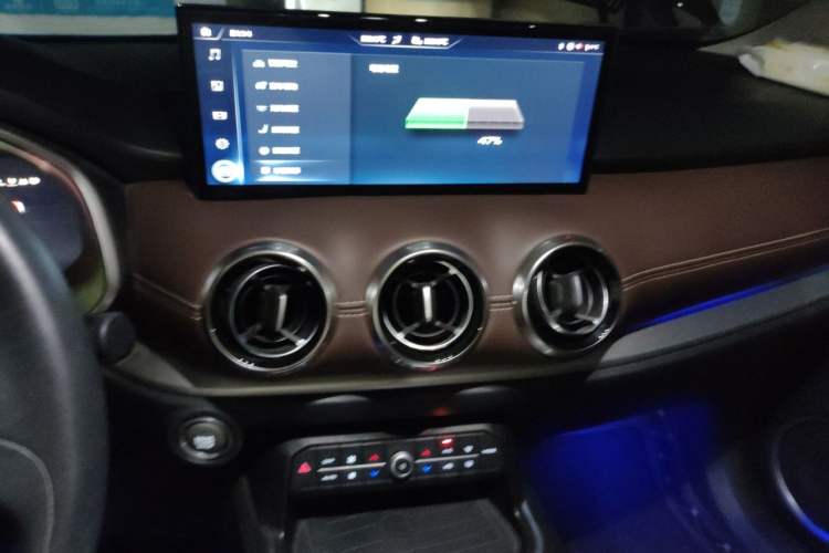 Used Wey VV6 2021 2.0T Two-Wheel Drive Smart Plus Audio And AC Panel