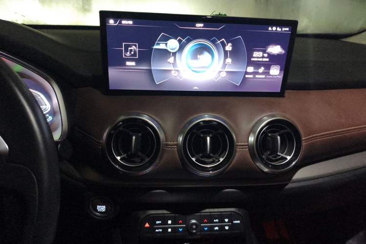 Used Wey VV6 2021 2.0T Two-Wheel Drive Smart Plus Audio And AC Panel