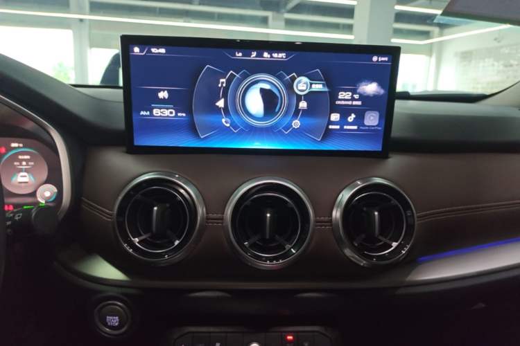 Used Wey VV6 2021 2.0T Two-Wheel Drive Smart Protection+ Audio And AC Panel