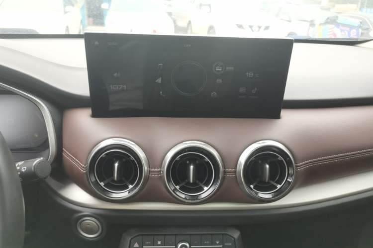 Used Wey VV6 2021 2.0T Two-Wheel Drive Smart Plus Audio And AC Panel