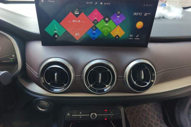 Used Wey VV6 2021 2.0T Two-Wheel Drive Smart Plus Audio And AC Panel